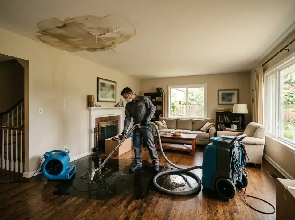 attic-pipe-burst-ceiling-drip-008 — frequently asked questions, Water Damage Restoration & Carpet Care in David City, NE